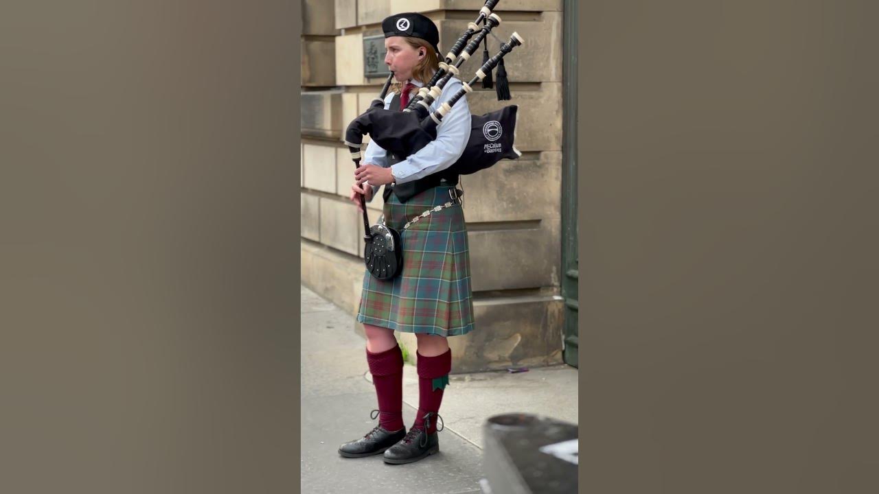 You cannot Beat even a Scottish Female Bagpiper