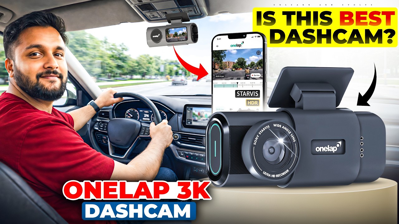 Обзор видеорегистратора Onelap VidSure 3K QHD | Лучший видеорегистратор 3K для автомобиля?