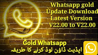 Whatsapp gold Apk Download v22.0 Latest version .How to download whatsapp gold update screenshot 3