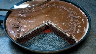 Easy 15 mins Chocolate Tres Leches Cake in Frying Pan | No Oven