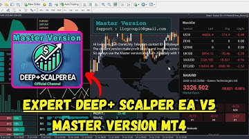 Expert Deep+ Scalper EA V5 Master Version MT4 One Of The Best EA Get Now In Cheap Price