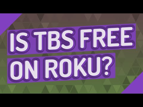 Is TBS free on Roku?