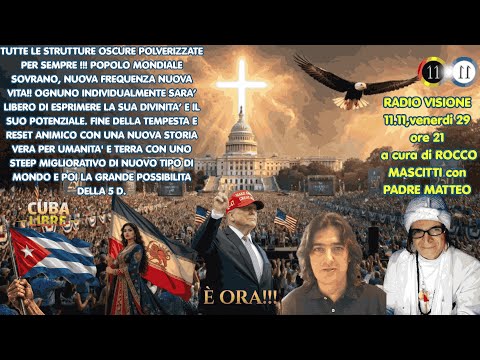STRUTTURE OSCURE POLVERIZZATE PER SEMPRE !  POPOLO MONDIALE SOVRANO, NUOVA FREQUENZA NUOVA VITA!!