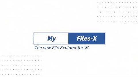 UWP File Explorer | My Files X | Windows 10 | UWP | My Files | Files