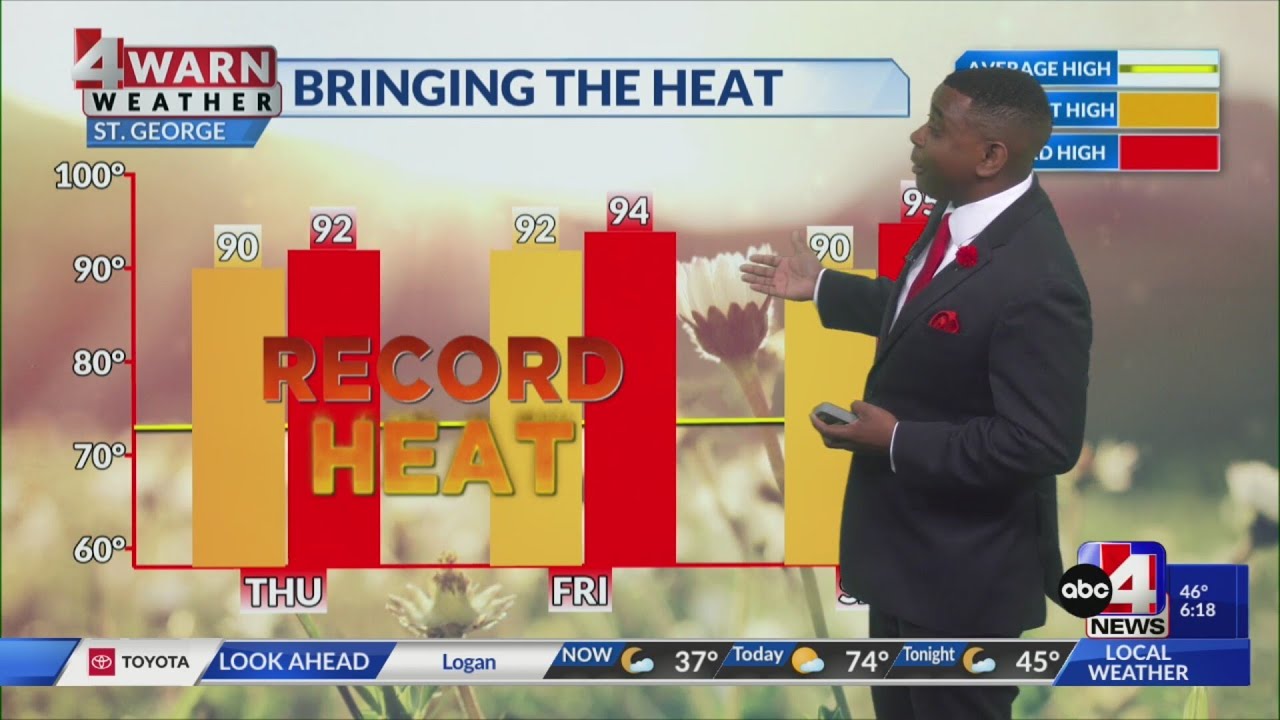 Utah sees summer-like temperatures to close the work week - YouTube