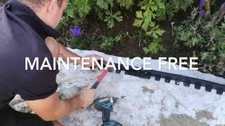 Edging System for Artificial Grass