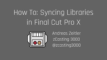 Incredible FCPX Workflow for Teams. Syncing Libraries Between Team Members.