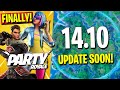 NEW 14.10 Update SOON!.. NEW Packs, 1st Concert of Season 4, Shimmer Skin FINALLY OUT in Fortnite!