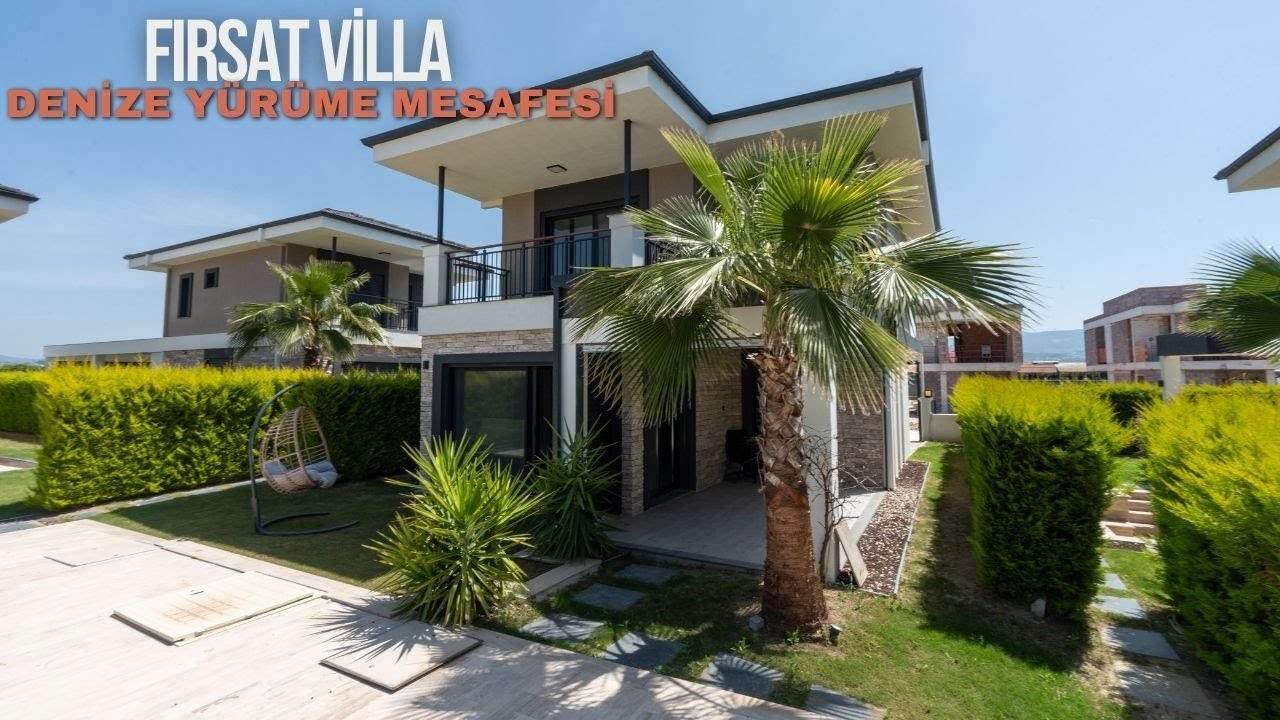 Kuşadası Davutlar'da Denize Yürüme Mesafesinde Satılık Fırsat Villa #205