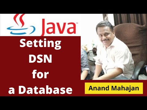 How To set DSN for a database , Lecture By Anand Mahajan , Mahajan Computers , Kurukshetra.