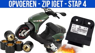 Opvoeren - Piaggio Zip Iget Stap 4