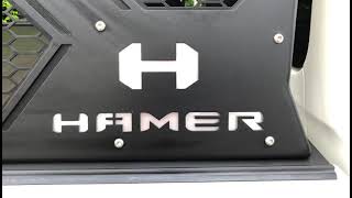 HAMER WARRIOR SPORTS BAR WITH HSP ELECTRIC ROLLER SHUTTER