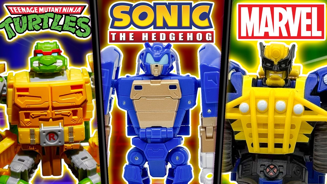 Самые странные кроссоверы «Трансформеров» за всю историю.