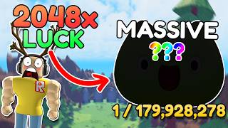 I BOUGHT 2048X LUCK IN SLIME RNG.. LETS SEE WHAT HAPPENED.