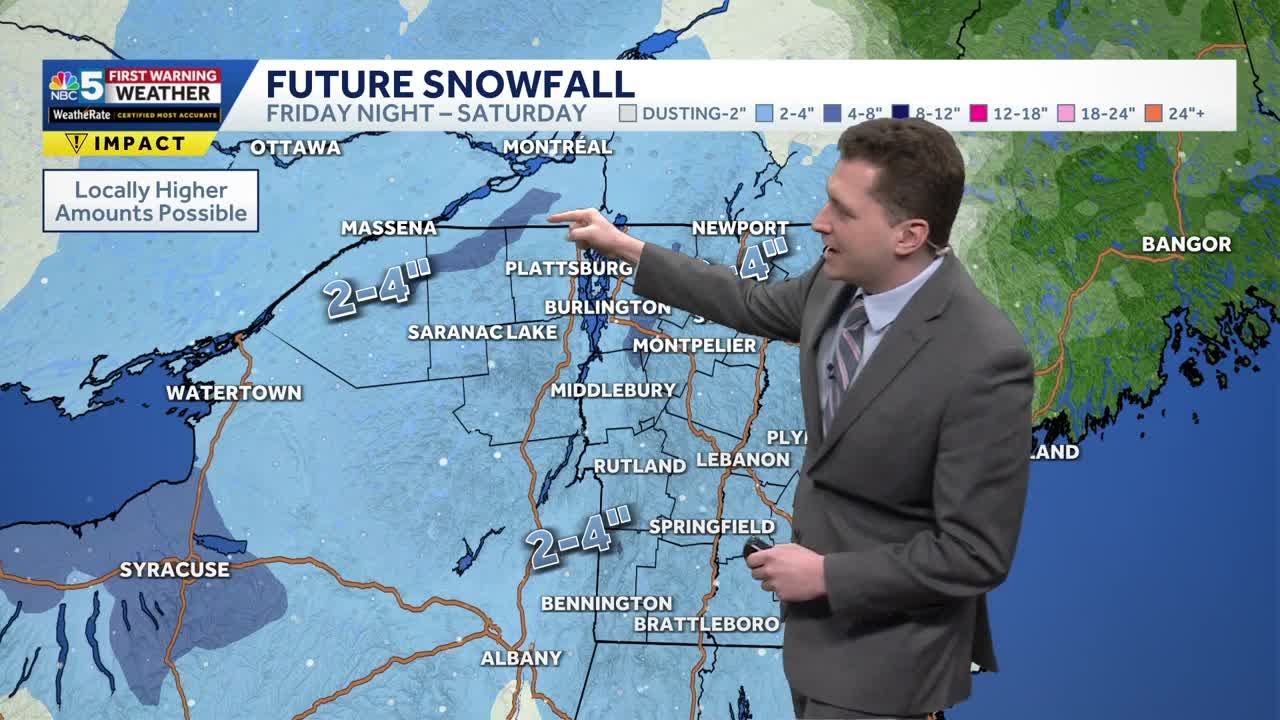 Quiet through Friday ahead of snow and bitter cold this weekend (2-05 ...
