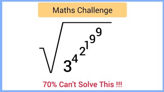 Germany | Nice Exponential Maths Problem | Square Root Trick