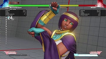 Street Fighter V Menat 2 Combo Video