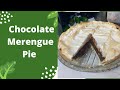 Classic Delicious Chocolate Merengue Pie | Recipe and Instructions