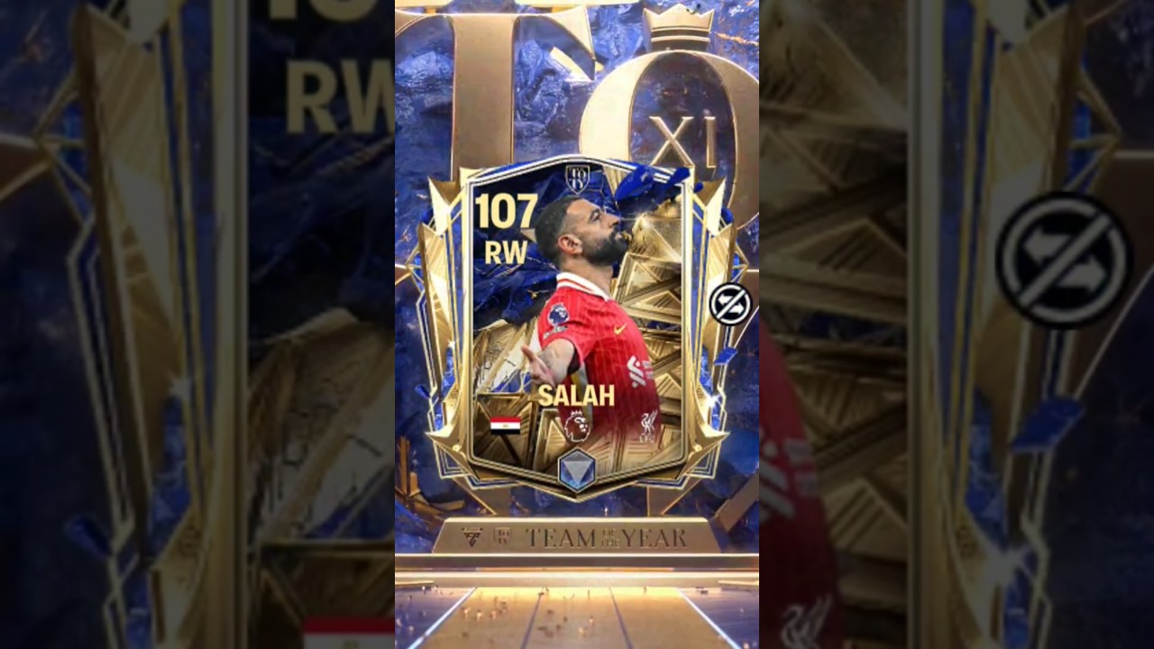 I JUST PACKED 107 UTOTY SALAH IN FC MOBILE!!! || Sthegamer || 