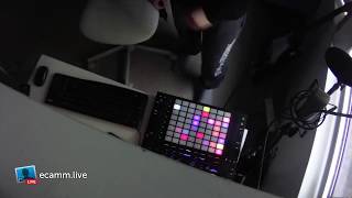 Live session with Ableton push 2 (Intro)