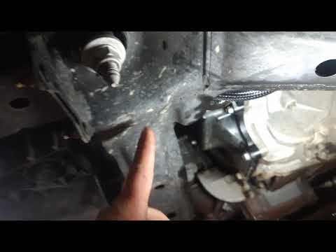 AT210 Ford Edge Engine Replacement part 4 preparing to drop but finding a few more things