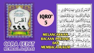 BELAJAR IQRO' 5 HALAMAN 26