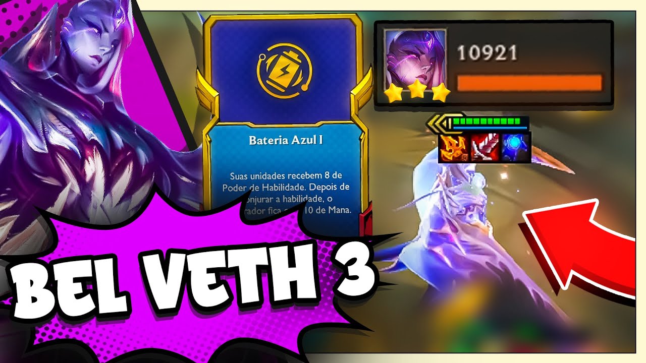 BEL VETH 3 Teamfight Tactics TFT BR set 8 YouTube