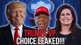 Leo Terrell ACCIDENTALLY LEAKS TRUMP'S VP PICK