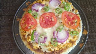 Pizza Paratha || Simple Pitza recipe || Jhat patt Piza || Pizza without Dough || Chicken Pitza