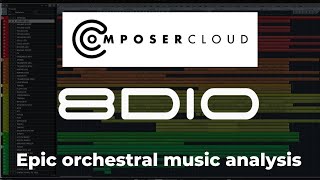 Composing with East West ComposerCloud and 8DIO strings - Epic Music analysis