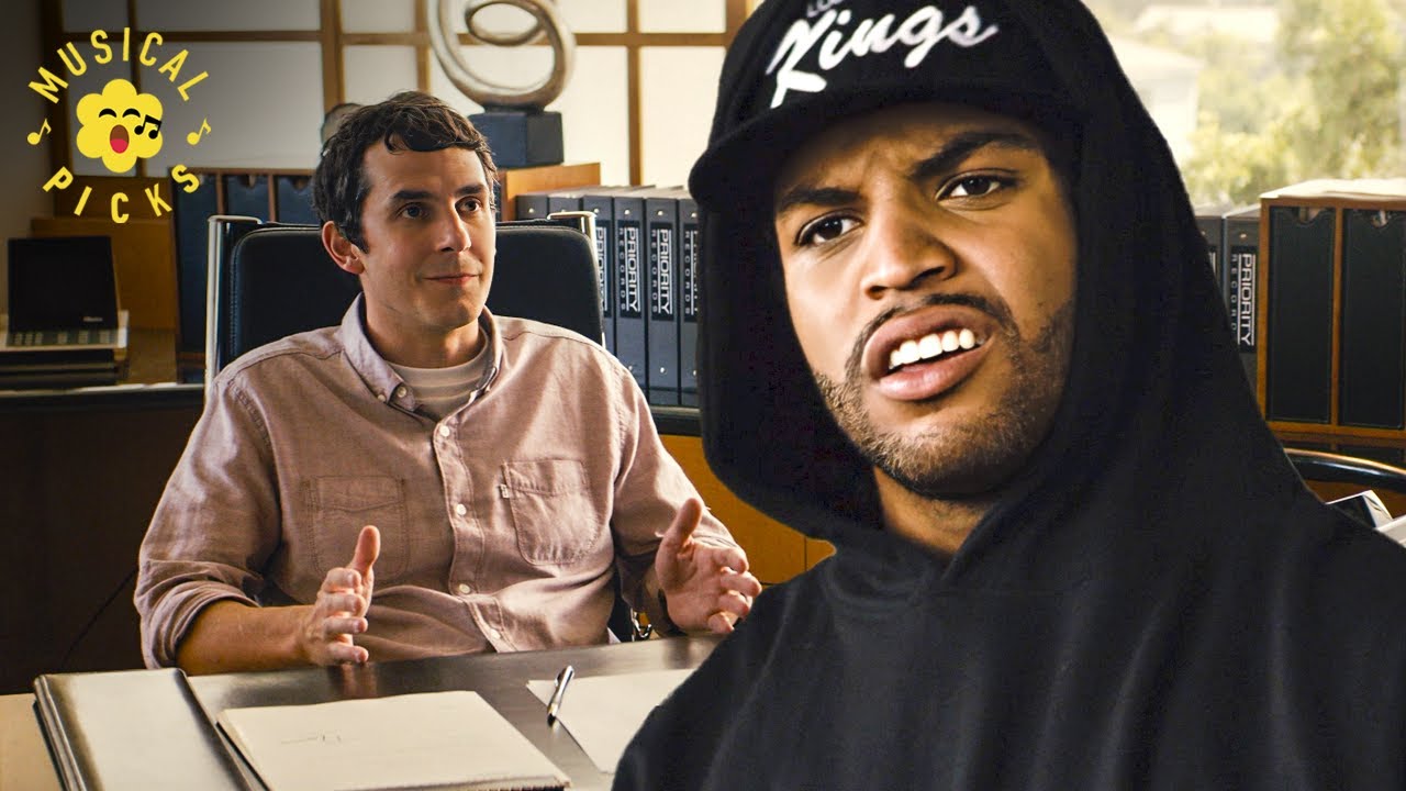 Ice Cube Destroys Priority Records and Dr. Dre's Throat is Injured Badly | Straight Outta Compton