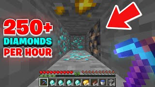 *NEW* BEST Mining Method for Finding Diamonds in Minecraft! (Working 1.17)