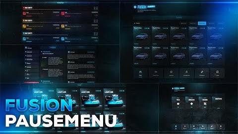 [FIVEM/ESX/QB/STANDALONE] Pause-Menu | Server Menu | fusion-pausemenu
