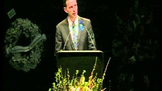 Santa Cruz Officers Funeral - Supervisor Zach Friend