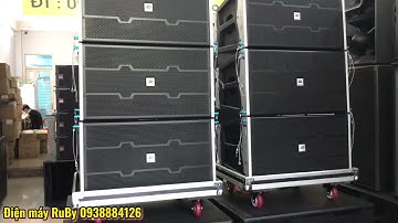 Dàn âm thanh sân khấu sự kiện - line array 40 Neodymium & Sub 18inch voice coil 100x2