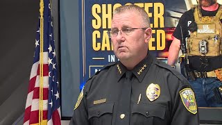 Port St. Lucie Police Department holds press conference after suspected gunman captured