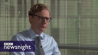 Cambridge Analytica CEO Alexander Nix - BBC Newsnight