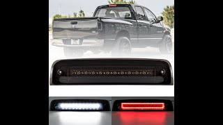 OHMU Upgraded Led Third Brake Light with Strobe Mode Switch for 2009-2018 Dodge Ram 1500 2500 3500