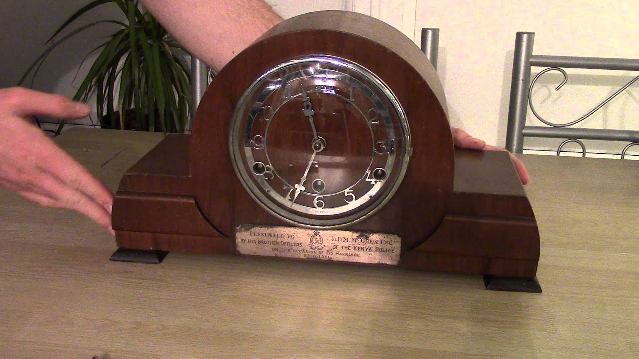 Old 1940's Westminster Chimes Clock Unboxing - RustySkull Productions