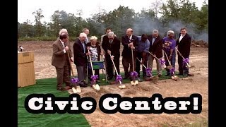 City of Center, TX Civic Center Ground Breaking 5 1 2009