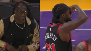 Patrick Beverley tells Shannon Sharpe that the Lakers stink 😂