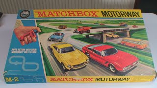 1969 MATCHBOX MOTORWAY  Unboxing & How it works #adultdiecast  #diecastracing