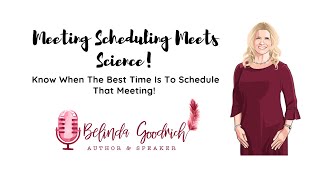The Big Secret to Scheduling a Productive Meeting