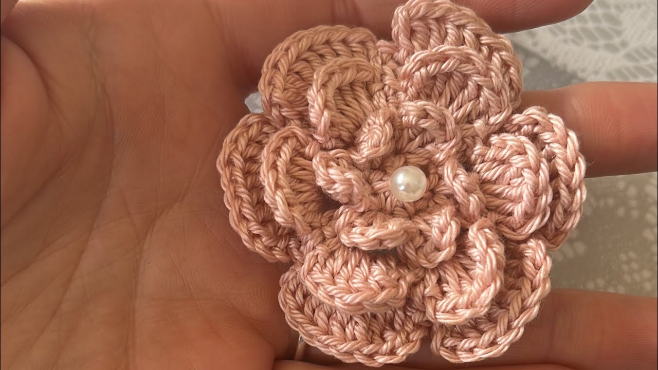 Tutorial: Fiore all'uncinetto