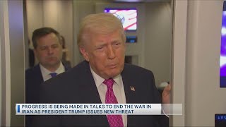 Famous Progress is being made in talks to end war in Iran as President Trump issues new threat Wealth