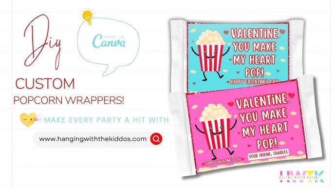 diy-popcorn-bag-wrapper-custom-party-favors-national-popcorn-day-youtube for Free Printable Popcorn Wrapper Template DIY Popcorn Bag Wrapper Custom Party Favors| National Popcorn Day - YouTube for Free Printable Popcorn Wrapper Template