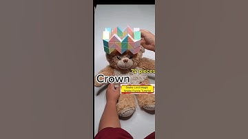 #Shorts - Crown - 72 pieces magic snake puzzle #rubiksnake #snakelordmagicsnakepuzzletutorial #toys