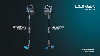 Conga RockStar 500 Ultimate Aspirador Escoba Cecotec