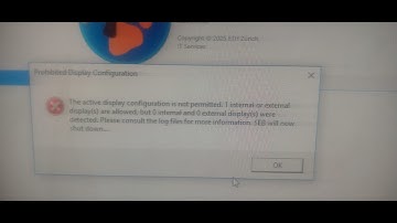 SEB Prohibited Display Config I The active display configuration is not permitted | How to fix SEB