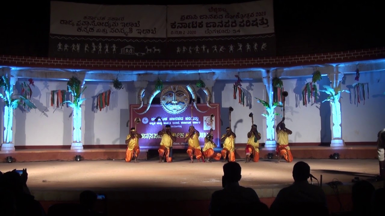 Musical instruments made of brass tubes Kombu Kahale YouTube